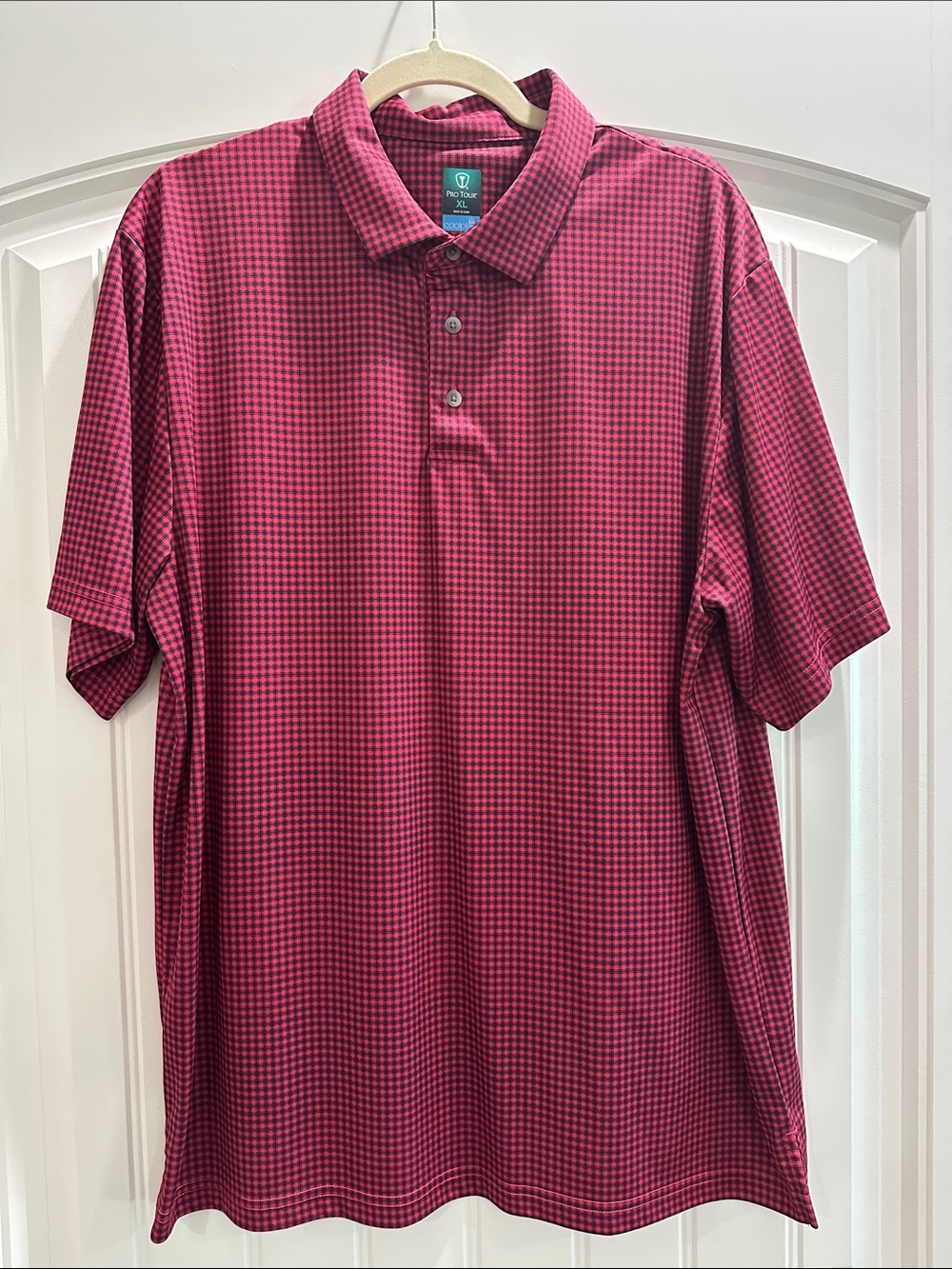 Men's Checkered Polo Shirt